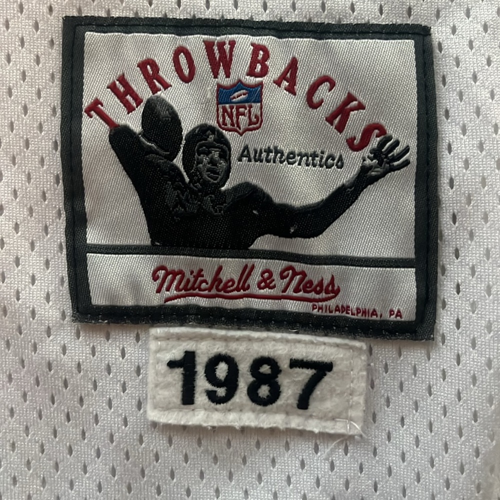 Mitchell And Ness Bo Jackson 1987 Throwback Jersey - image 2